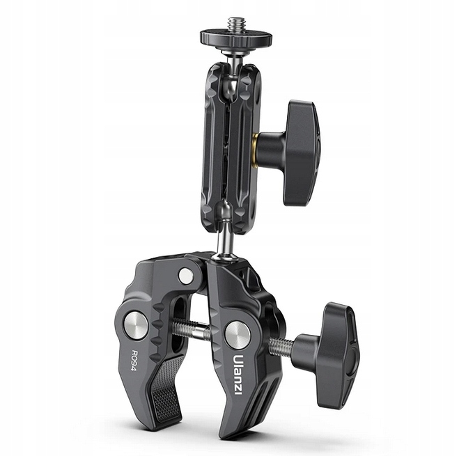 RAMIĘ PRZEGUBOWE Uchwyt Klips Magic Arm Ulanzi Gwint 1/4'' 3/8' ZACISK Model Magic Arm R094