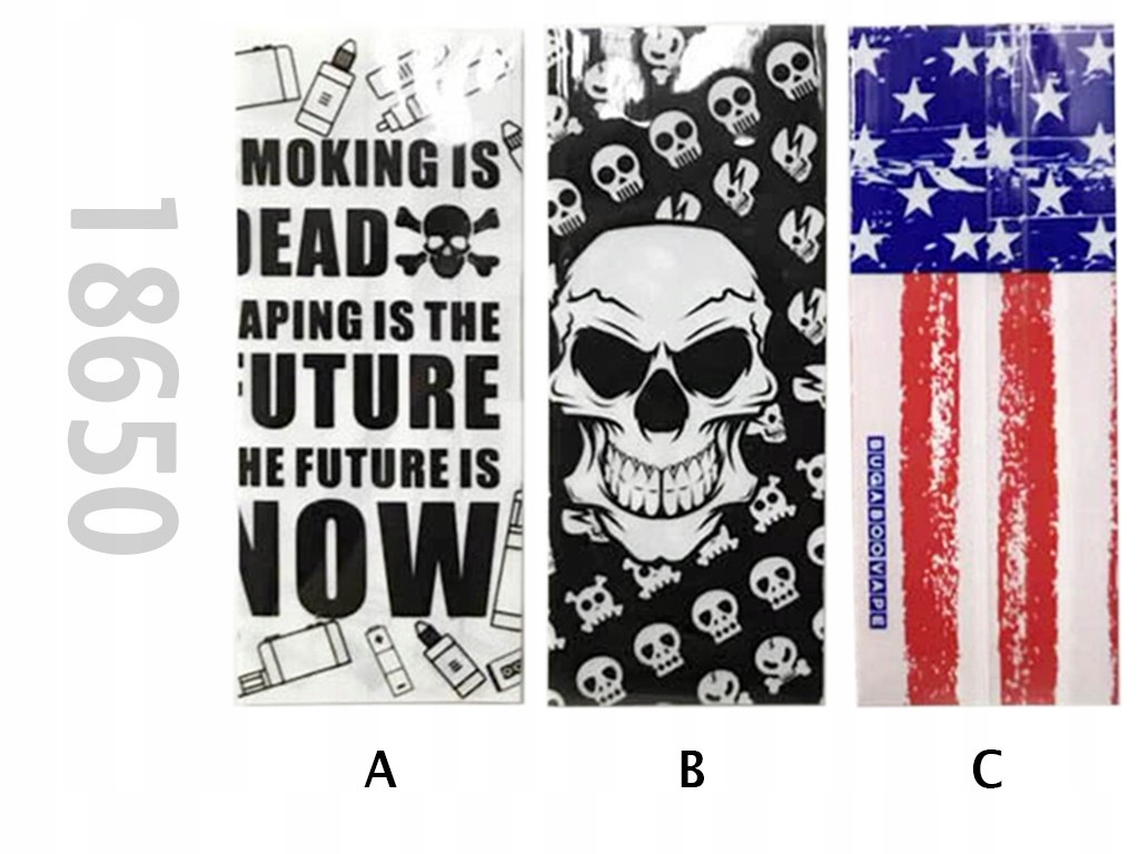 

Rurka termokurczliwa dla ogniw 18650 Motyw A