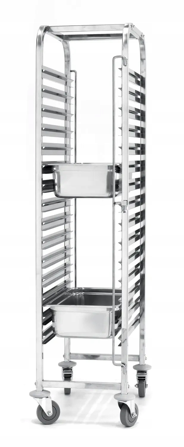 Vozík pro přepravu kontejnerů 15× Gn 1/1, Hendi, 440x610x(H)1710 mm