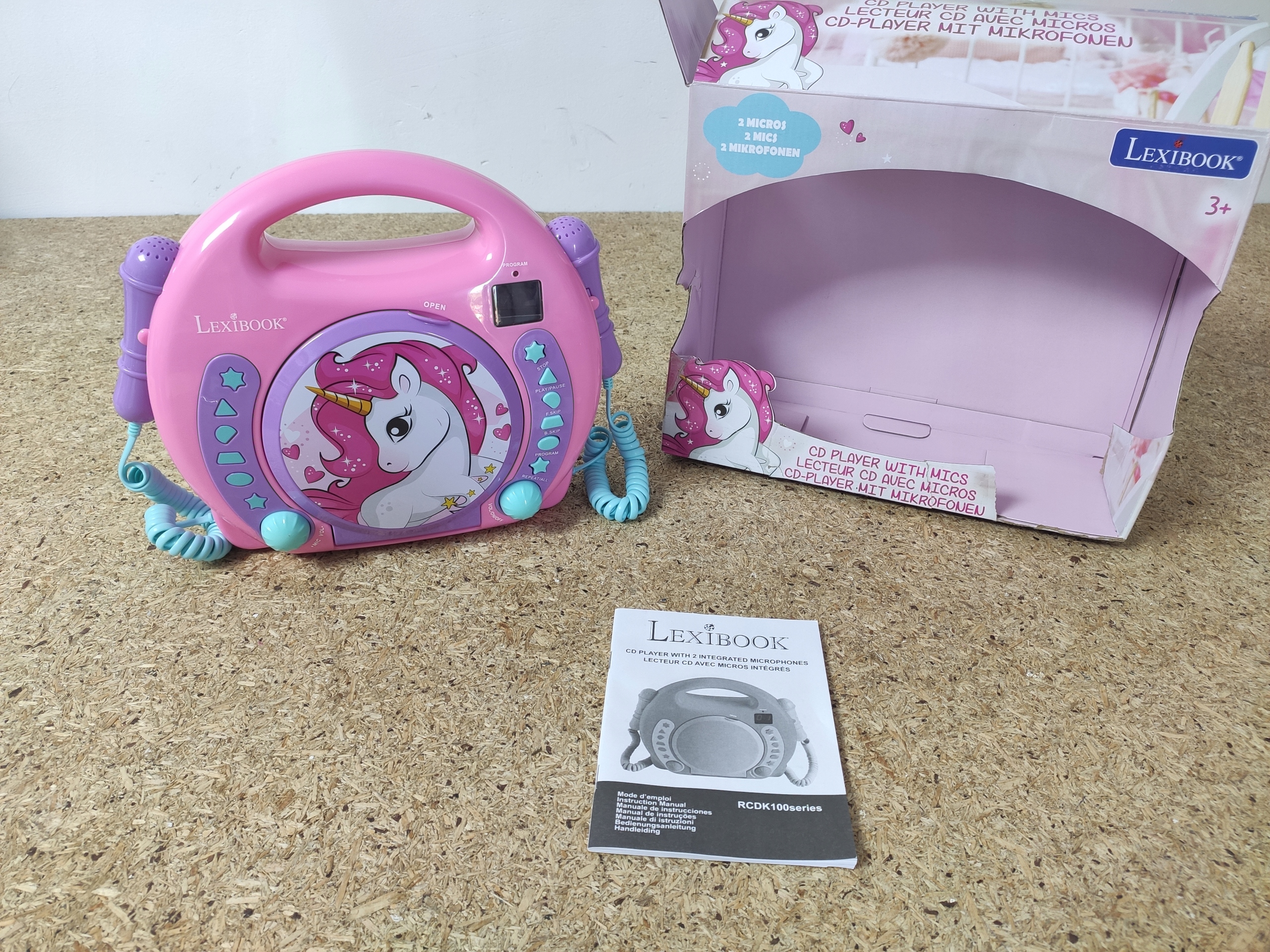 Lexibook Jednorożec. odtwarzacz CD. Marka Lexibook