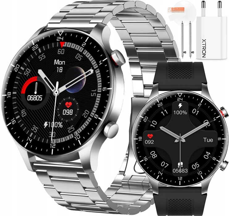 

Męski Zegarek Smartwatch XT91S Puls O2 Polski BT.5