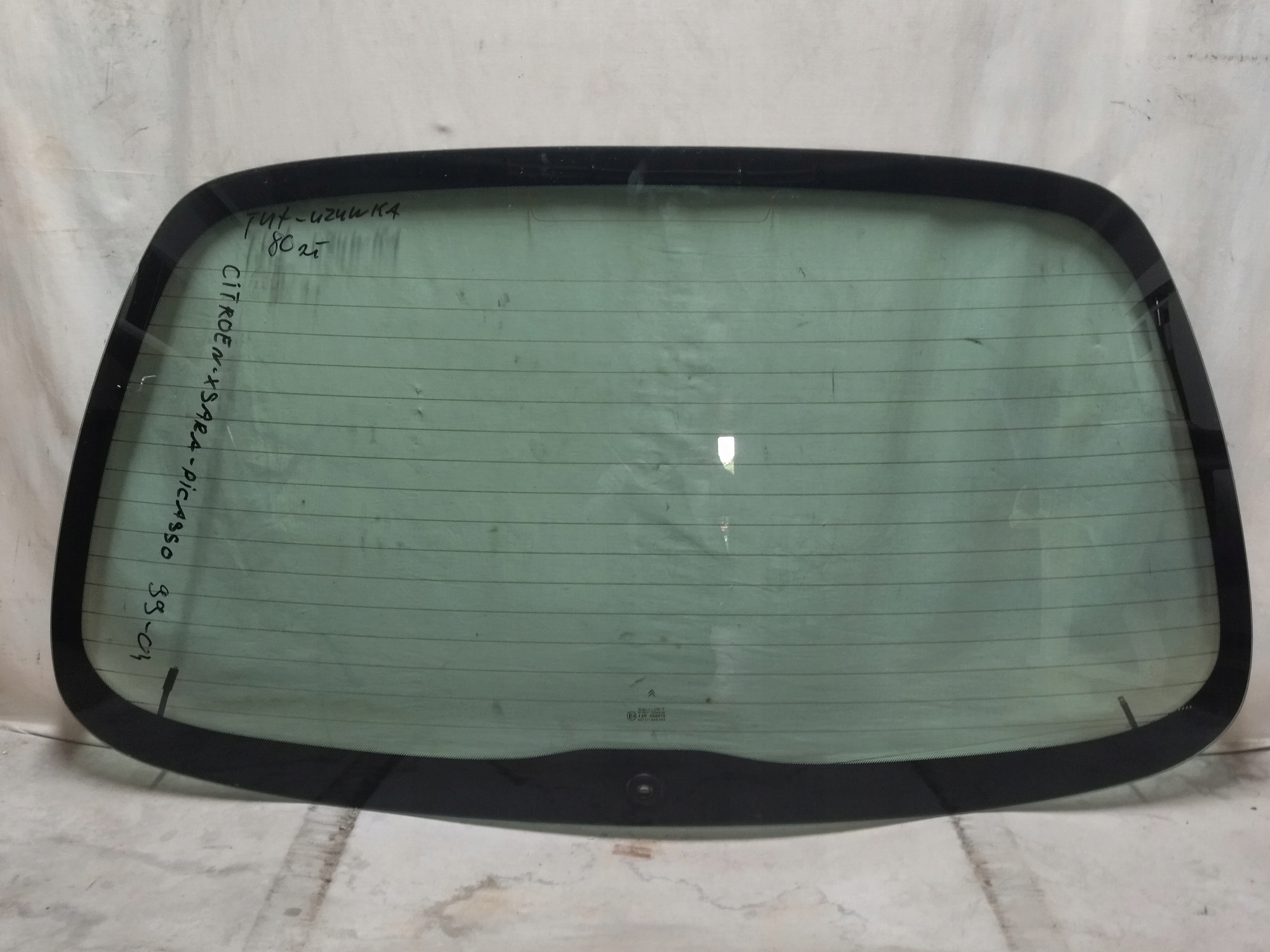 SZYBA TYLNA CITROEN XSARA PICASSO (1999-2004) OR.