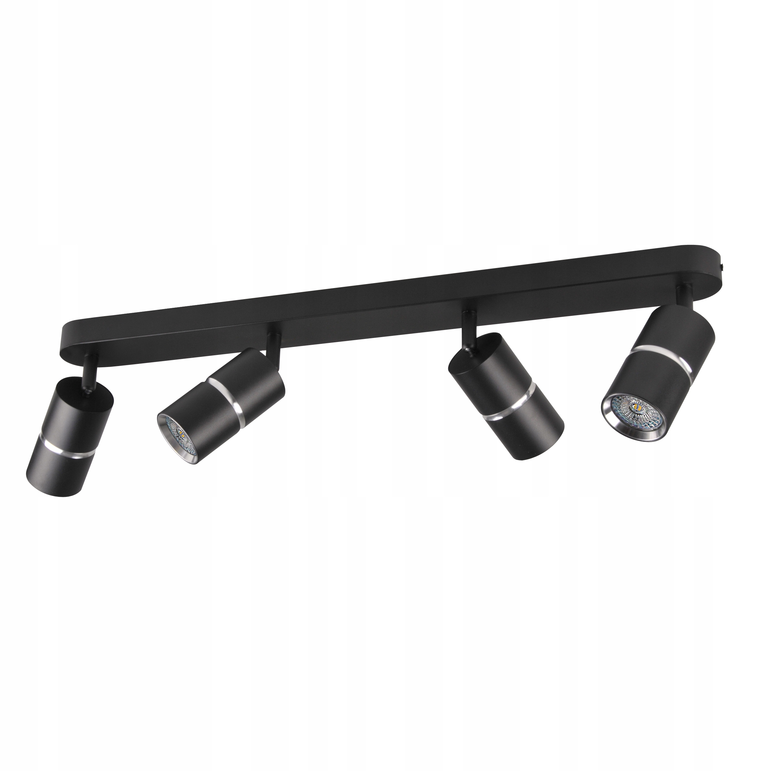 Lampa ścienno-sufit. BAMBOO 4xGU10 czarna