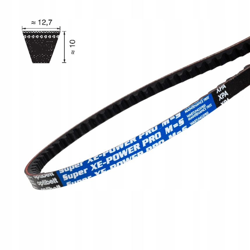 Pas pasek klinowy uzębiony Xpa 1607 Lp Pro Optibelt 12,7x1607
