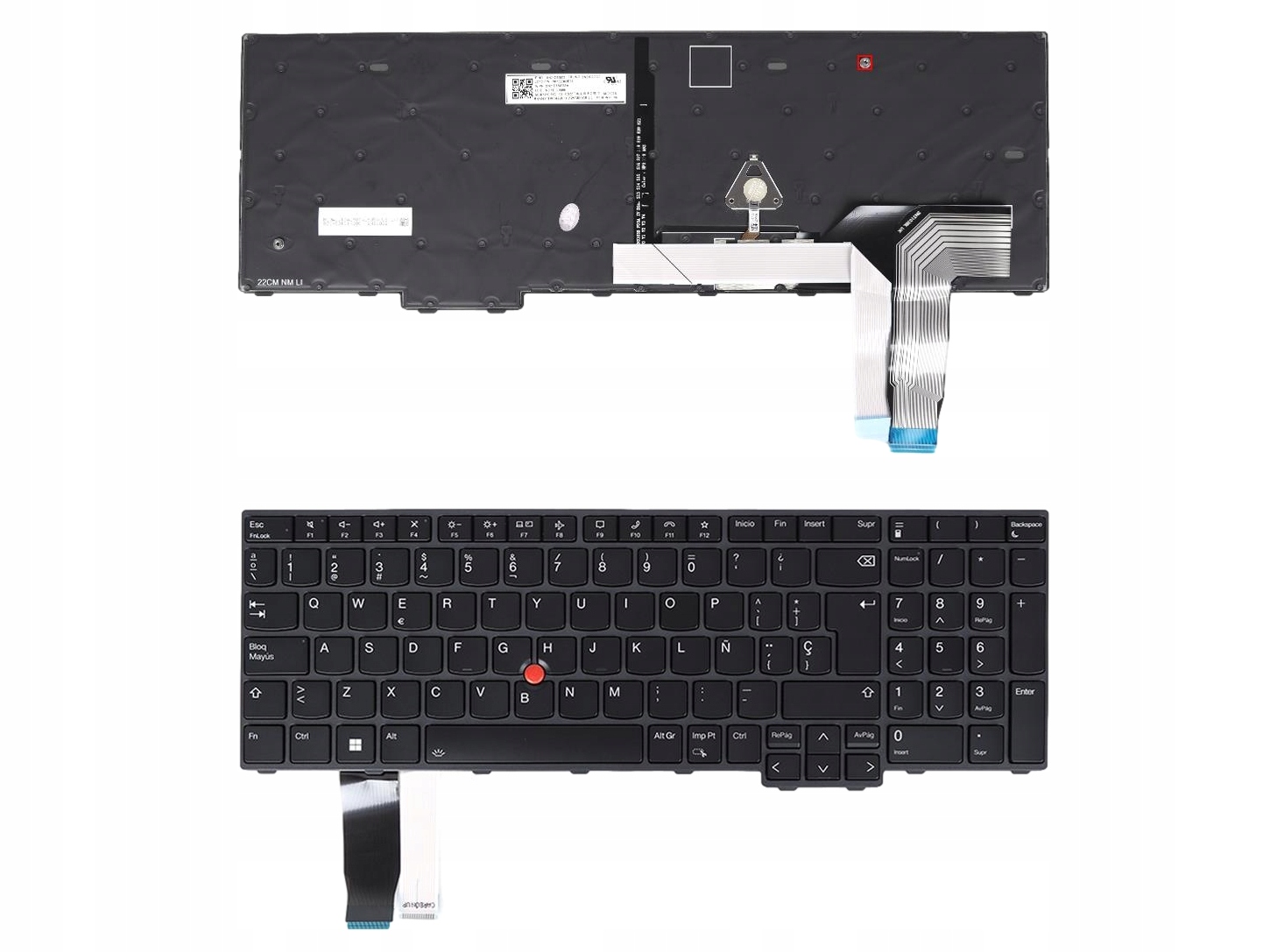 Klávesnice Pro Lenovo Thinkpad T16 P16s P16v Gen1 Gen2 L15 Gen3 Gen4 Led Sp