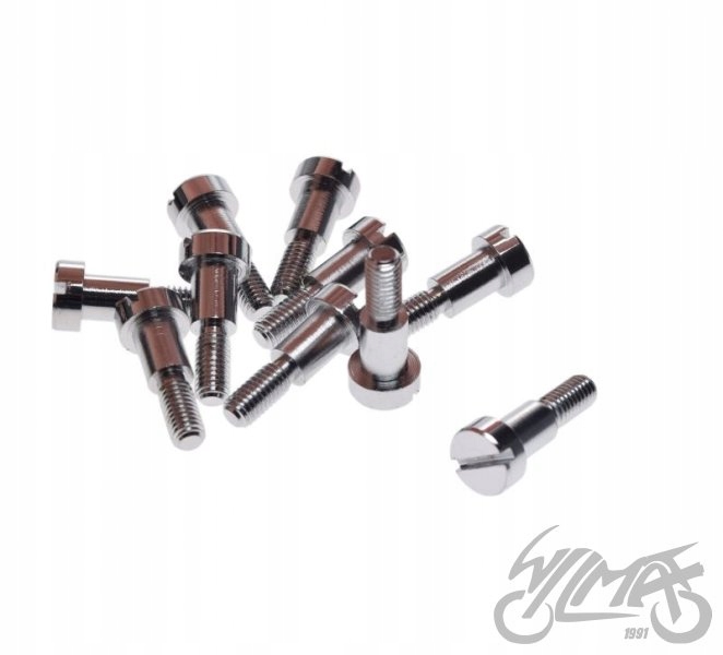 ŚRUBA DŹWIGNI HAMULCA I SPRZĘGŁA WSK M5 OPK 10 SZT