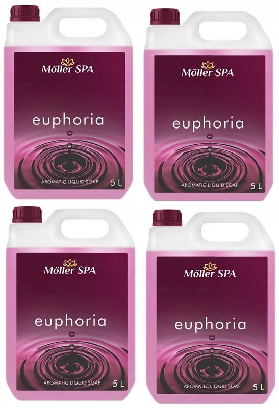 Levně Tekuté mýdlo s vůní parfému Euphoria 4x5L=20L Den
