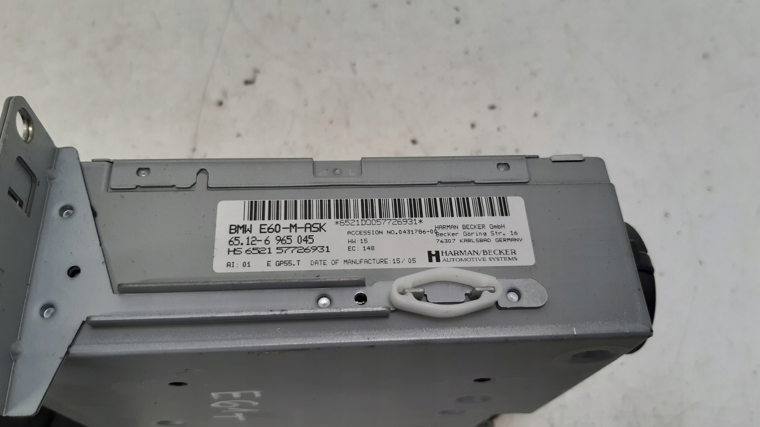 Radio CD DVD GPS 6965045 BMW E61 525i