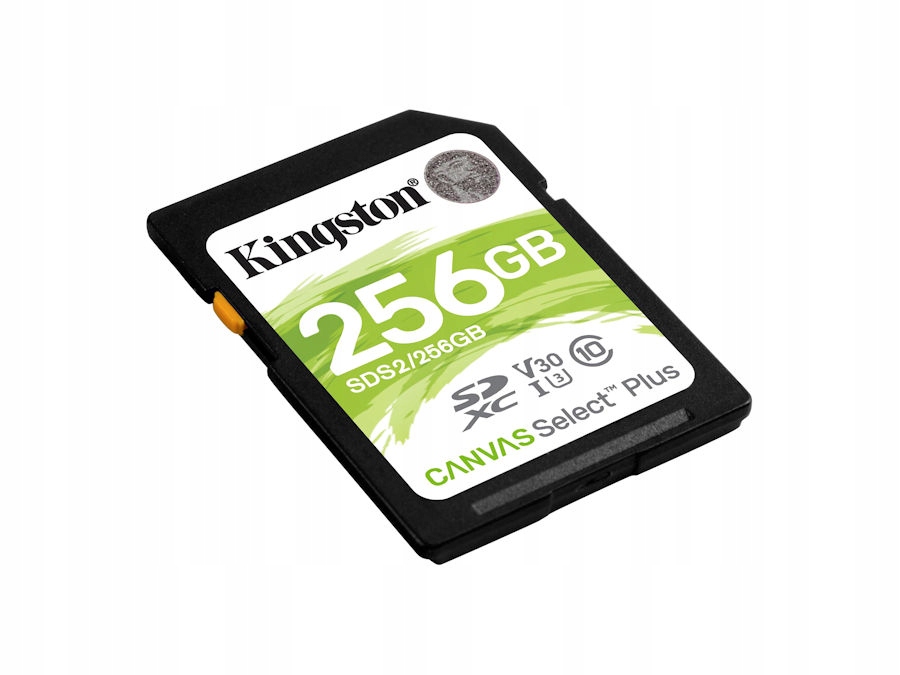 karta pamięci Kingston Canvas Select+ SD 256GB Stan opakowania oryginalne