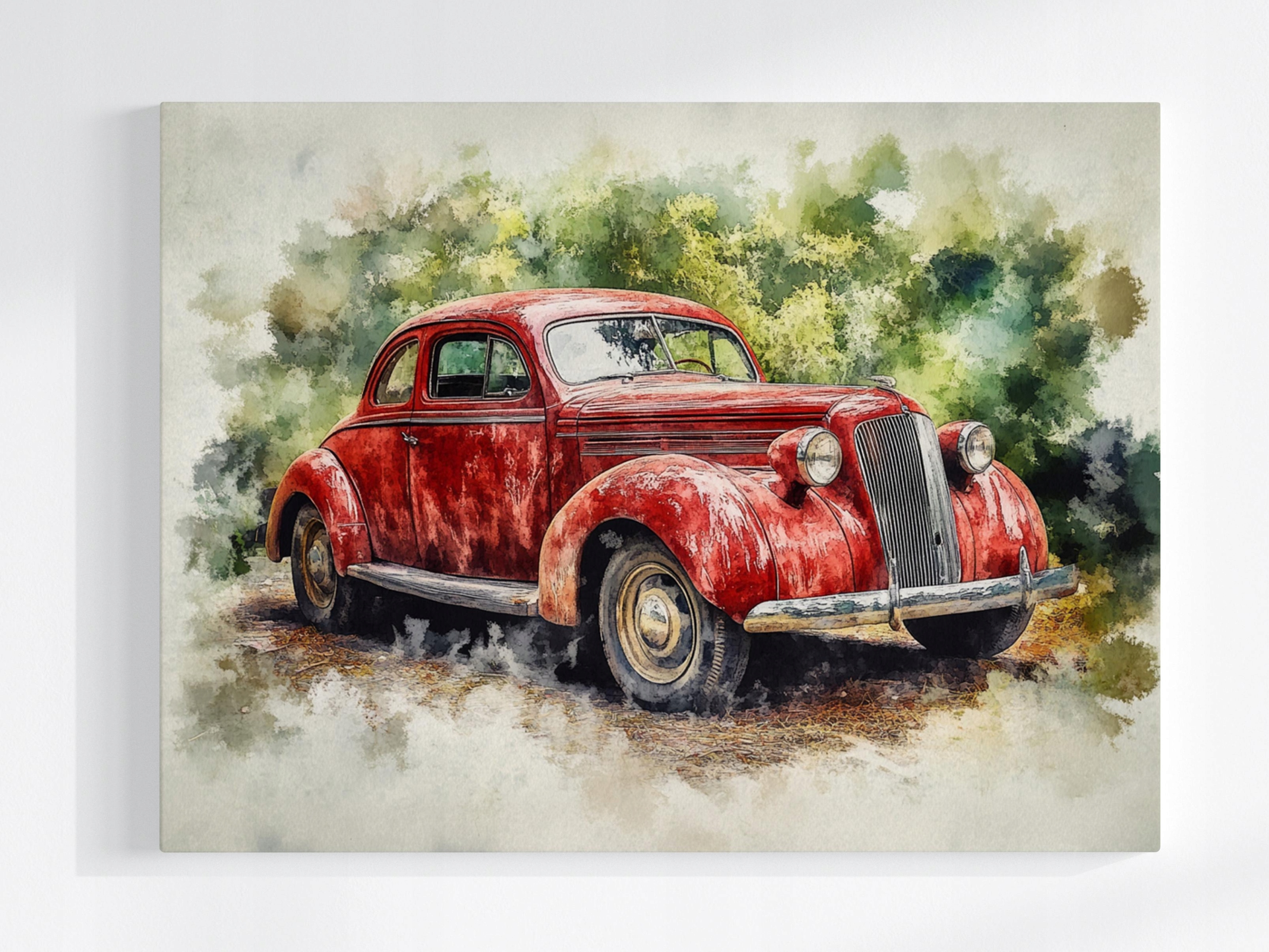 Obraz Na Plátně Canvas Auto Oldtimer Zabytek Retro Vintage 100x75