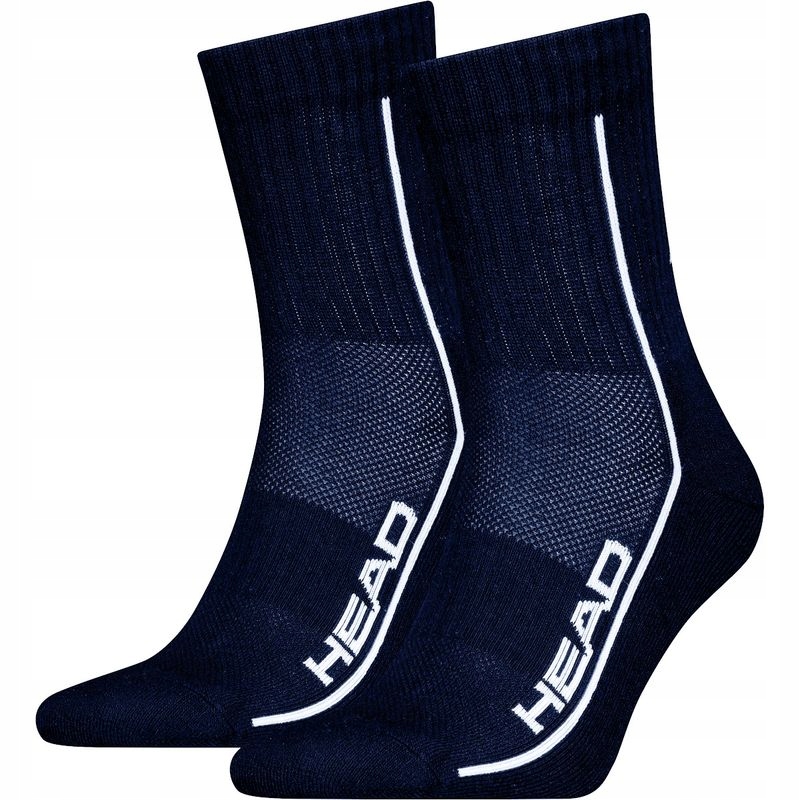 Skarpety Sportowe Head All Sports Performance Short Crew 2 Pack Navy 35-38