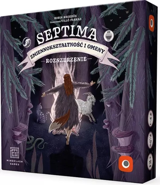 Septima Zmiennokształtność I Omeny Dodatek Do Gry Planszowej Strategia