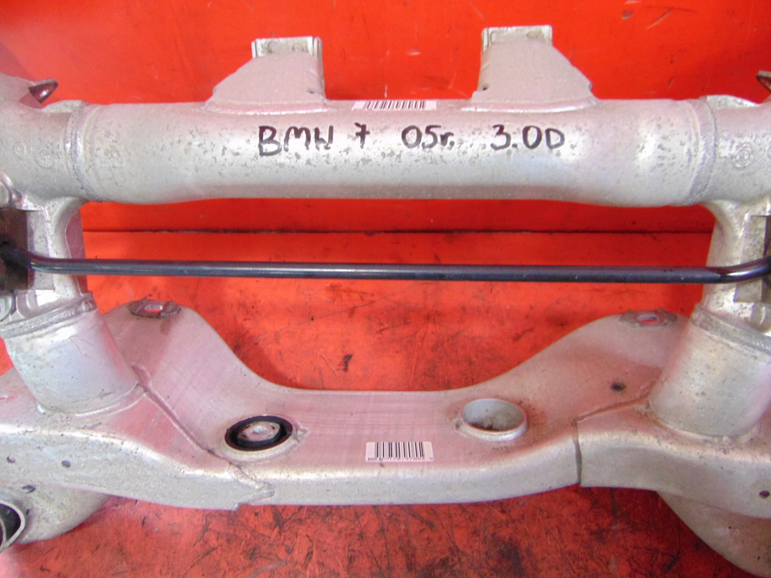 BMW 7 E65 E66 axle beam axle beam subframe TRAWERS rear part 6750556