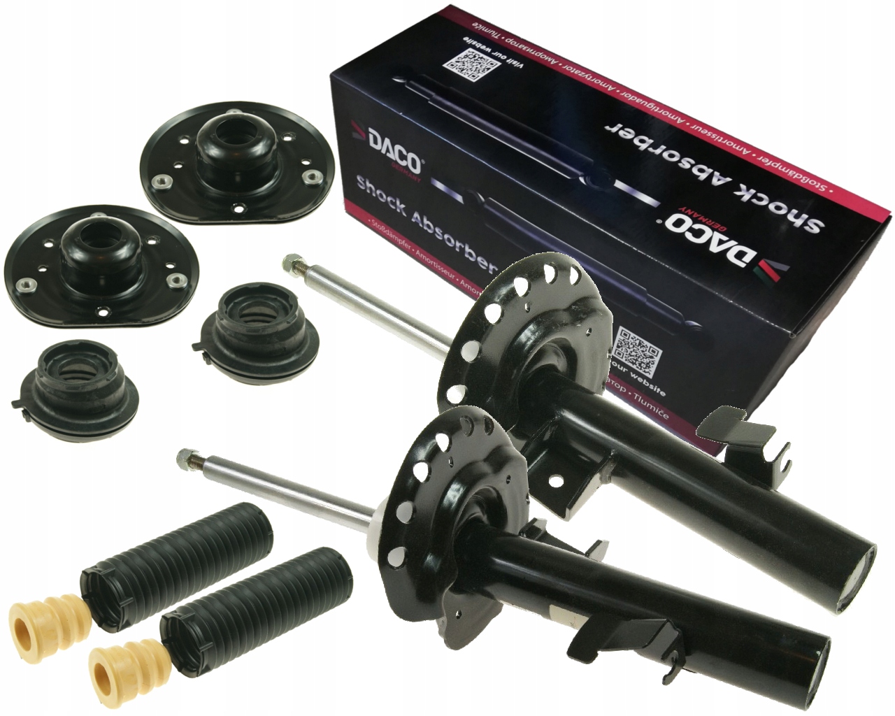 451007L 451007R - 2x амортизатори подушки чохли MONDEO MK4 IV SMAX