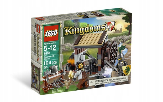 Lego Castle 6918 Atak na kuźnię Nowe