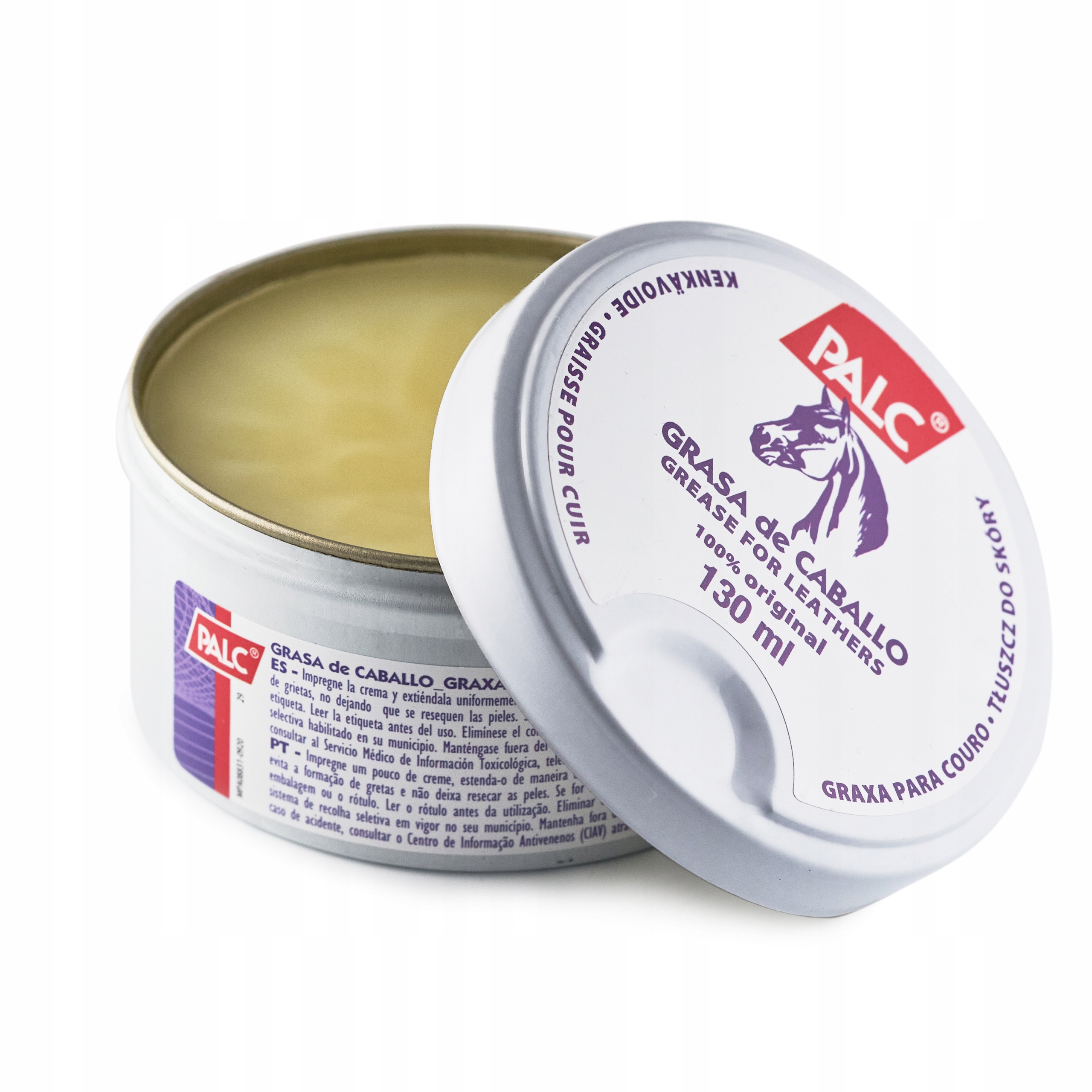 TŁUSZCZ WOSK IMPREGNAT DO BUTÓW SKÓRZANYCH 130 ml Nazwa PALC TŁUSZCZ Z WOSKIEM 130ML BEZBARWNY