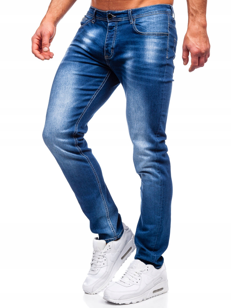 

Spodnie Jeansowe Granatowe MP019B DENLEY_31/M