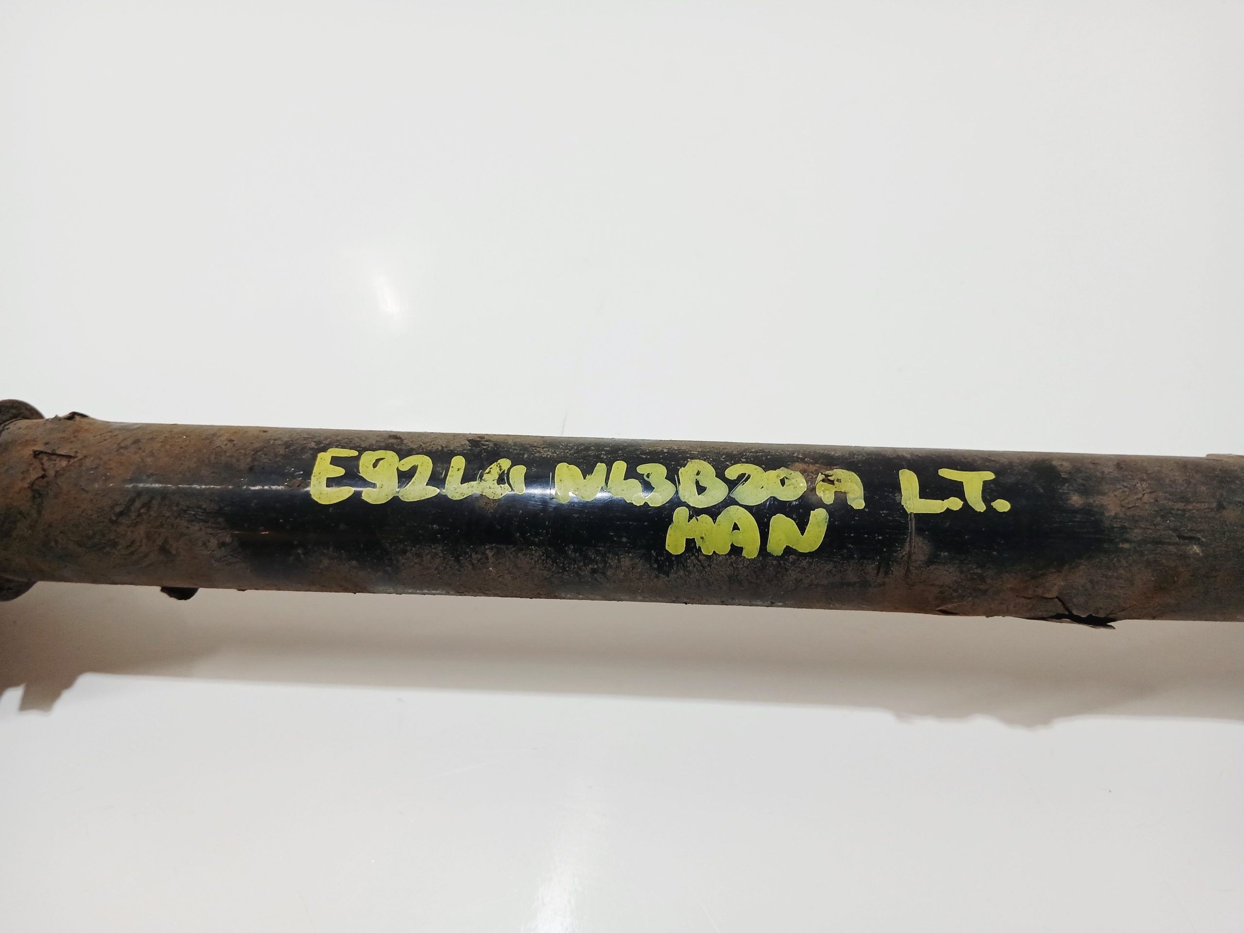 semi-axis left rear BMW E92 LCI N43B20A OE 7525821 MANUAL