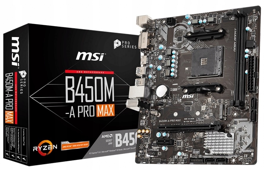 MSI B450M-A PRO MAX