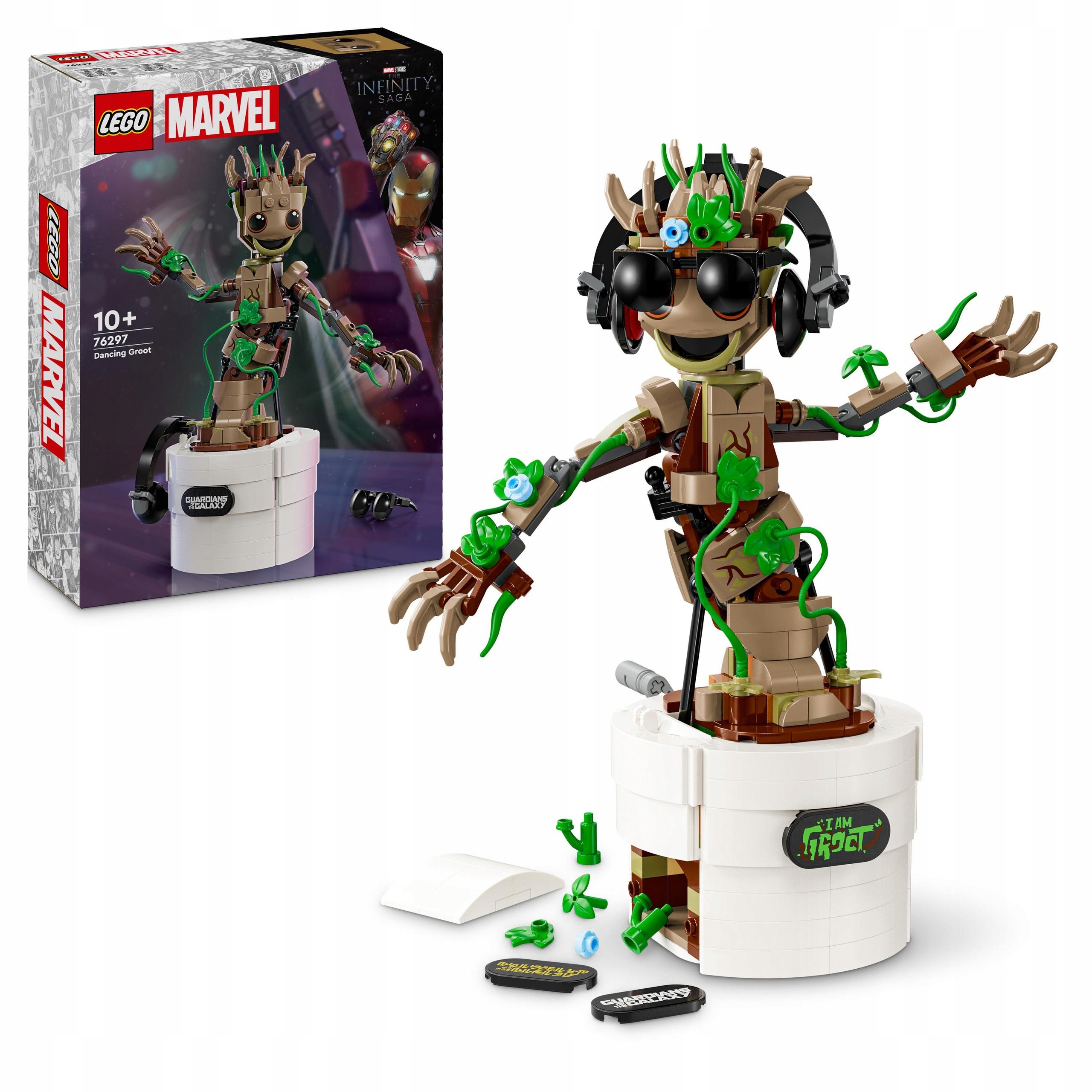 Lego Marvel Tančící Groot 76297