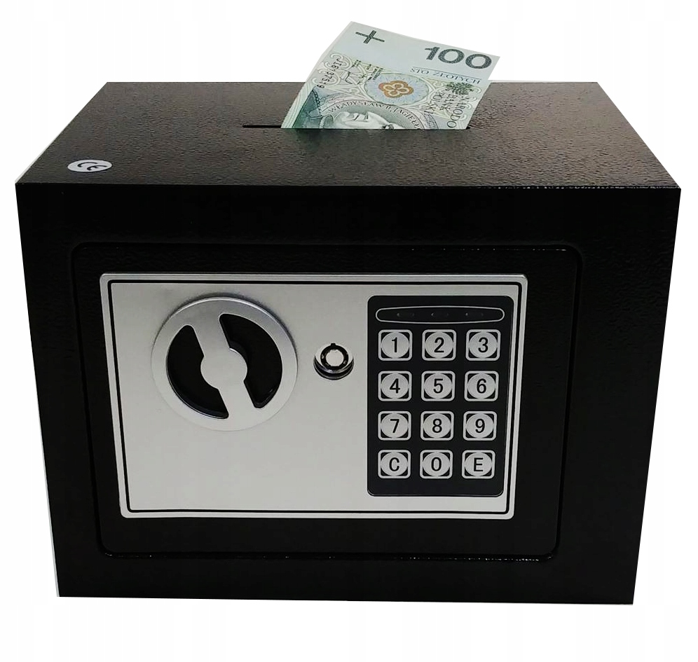 Sejf Z Wrzutnią Wrzutnia Z Otworem Cyfrowy Na Kod