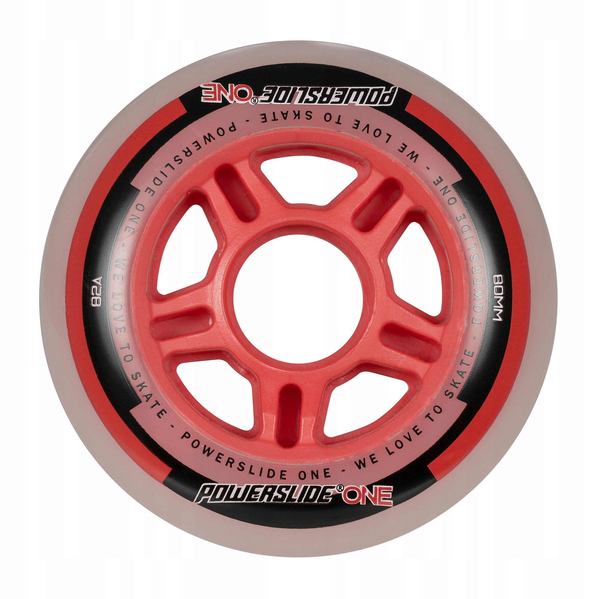 Kolečka pro kolečkové brusle s ložisky Powerslide Ps One Spacer/Bearings 8 ks