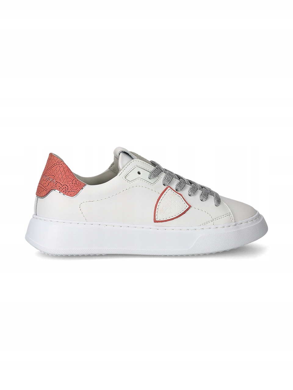 Philippe Model Dámské boty Temple Tennis Low White Pink 40