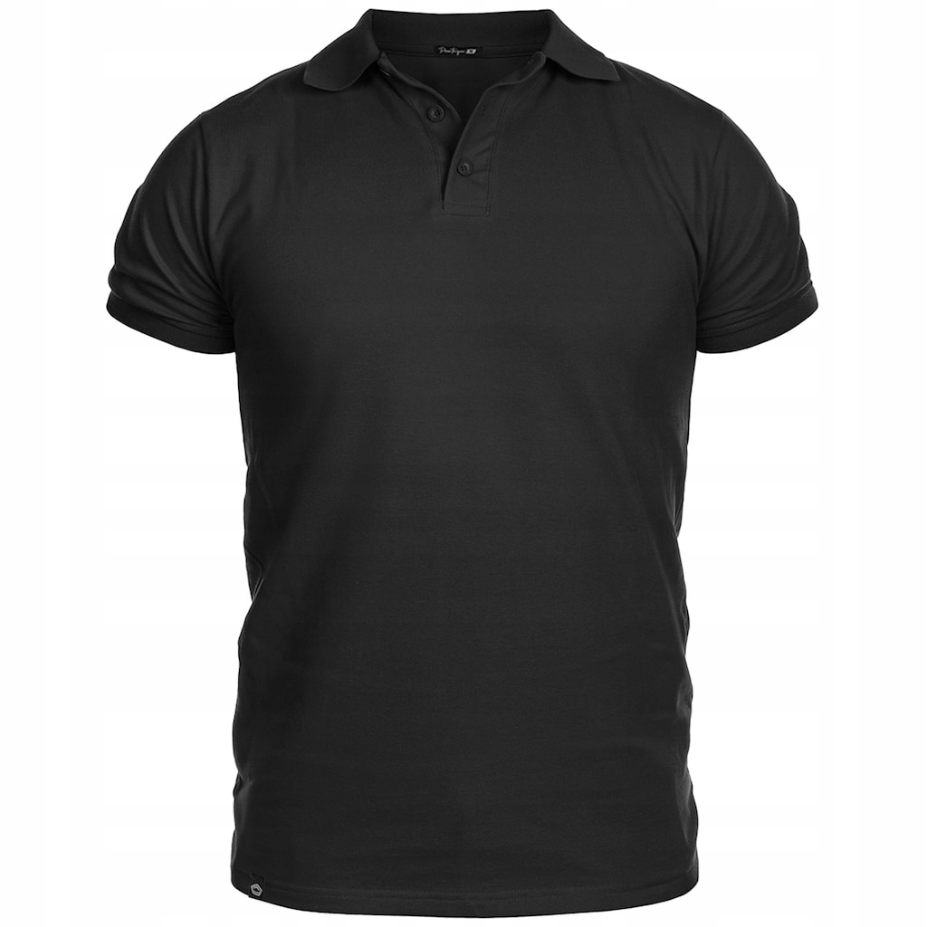 Koszulka Polo Polówka Bawełniana T-shirt męski Pentagon Sierra Black 4XL