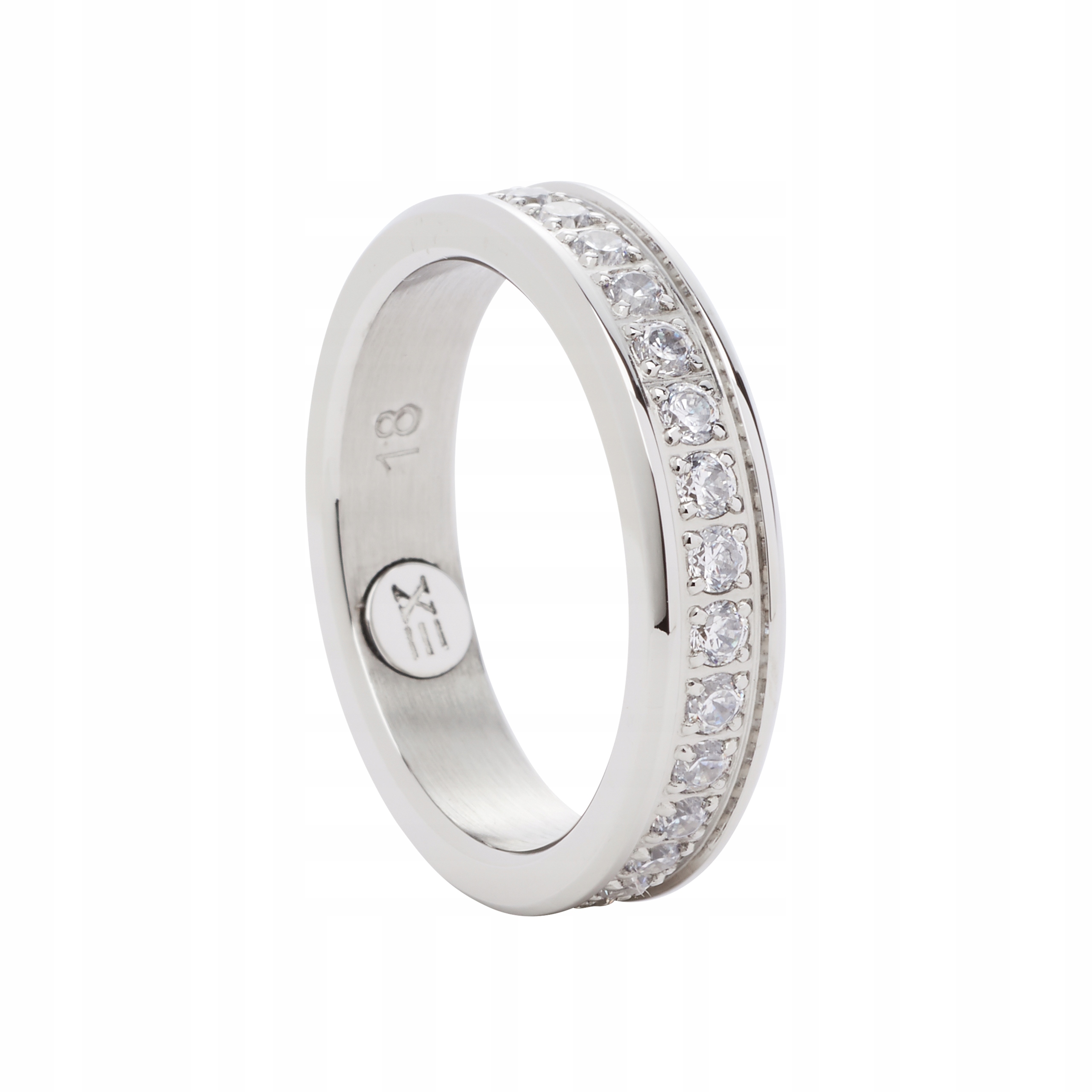 Prstýnek Snubní prsten Zirkon Ocel Chirurgická pro ženy