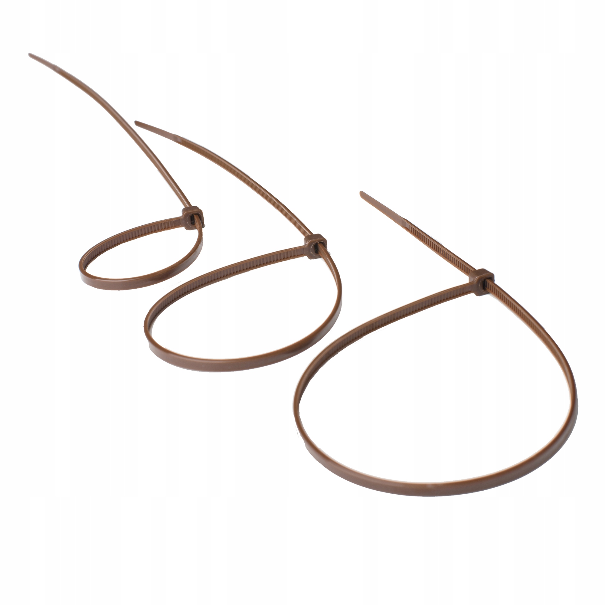 

200755 Opaska Zaciskowa Trytytka 100 Szt Brązowa