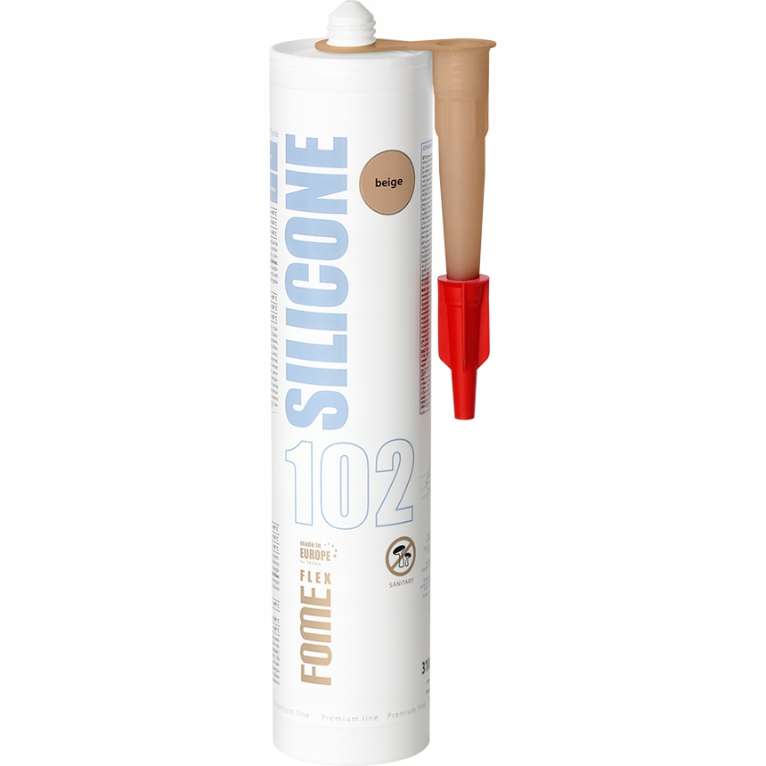 

Silikon Sanitarny Elastyczny Wodoodporny Beż 310ml