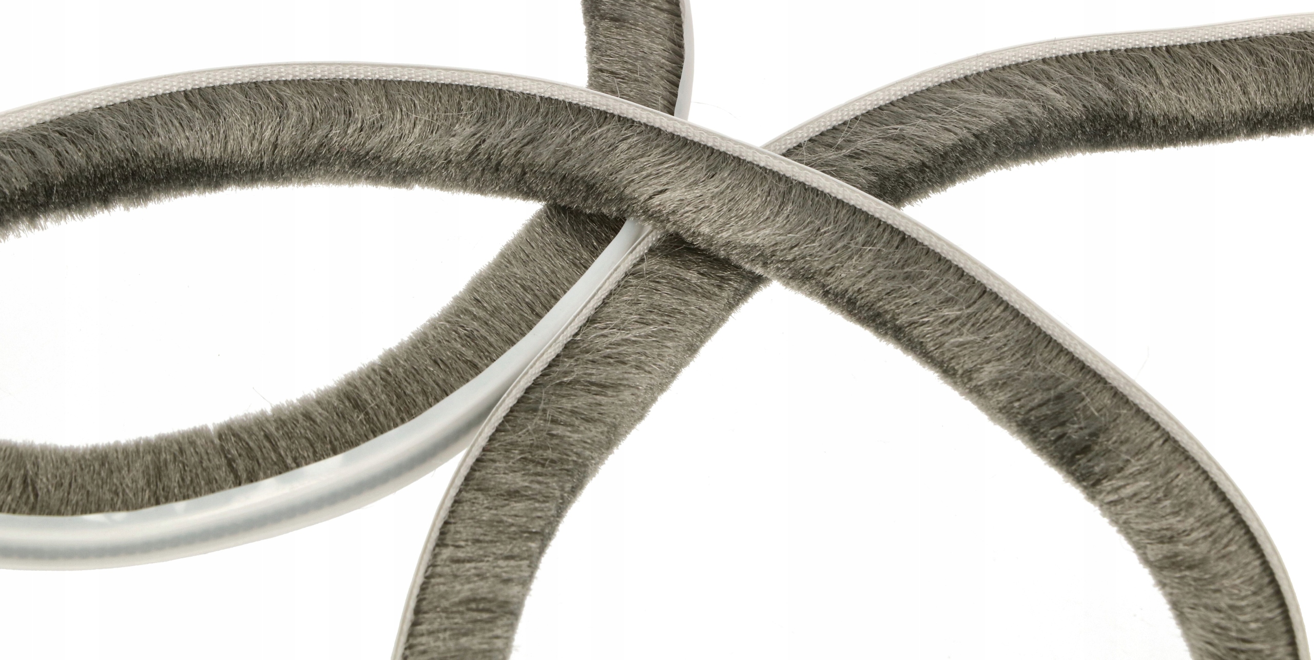 USZCZELKA SZCZOTKOWA SAMOPRZYLEPNA DRZWI SZAFY 10 Grubość 12 mm