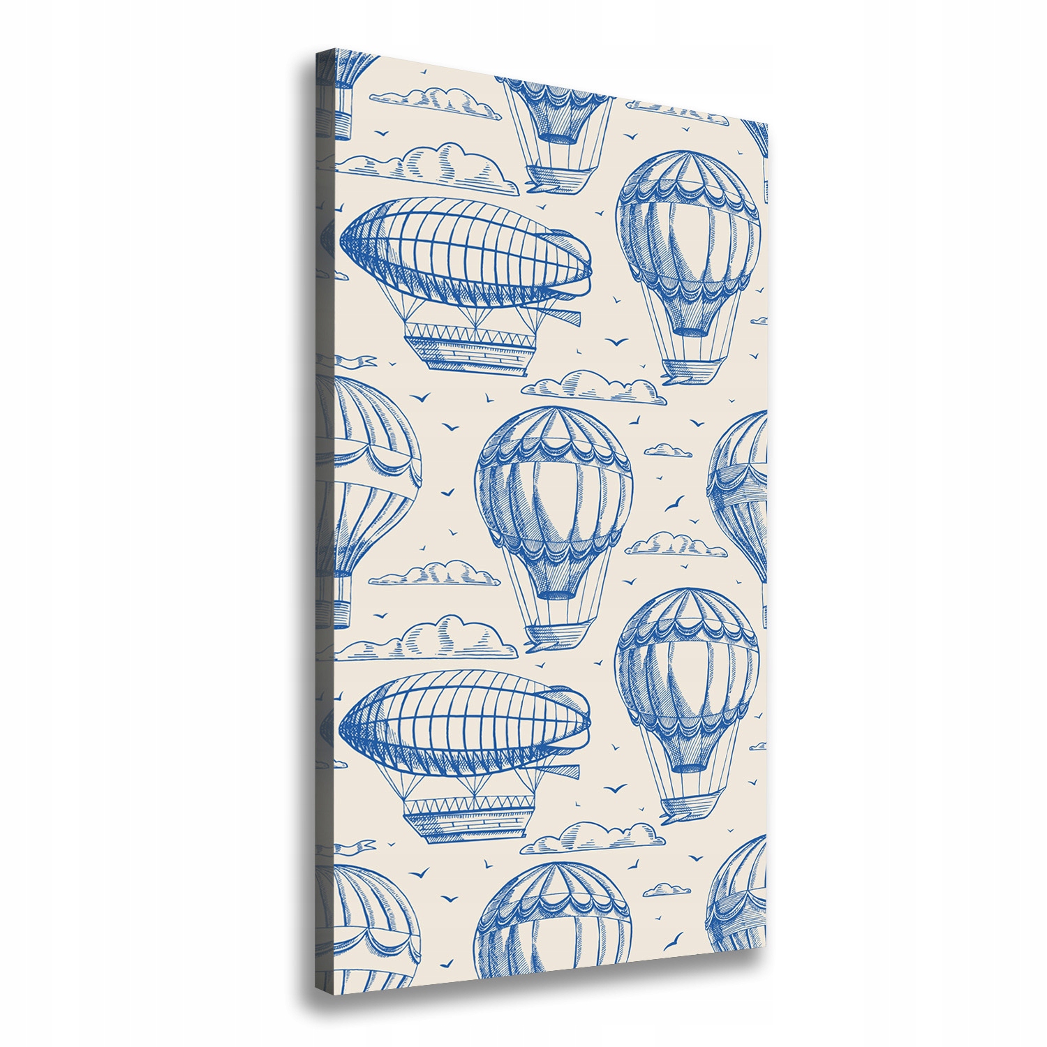 

Foto obraz na płótnie Sterowce i balony 50x100 cm