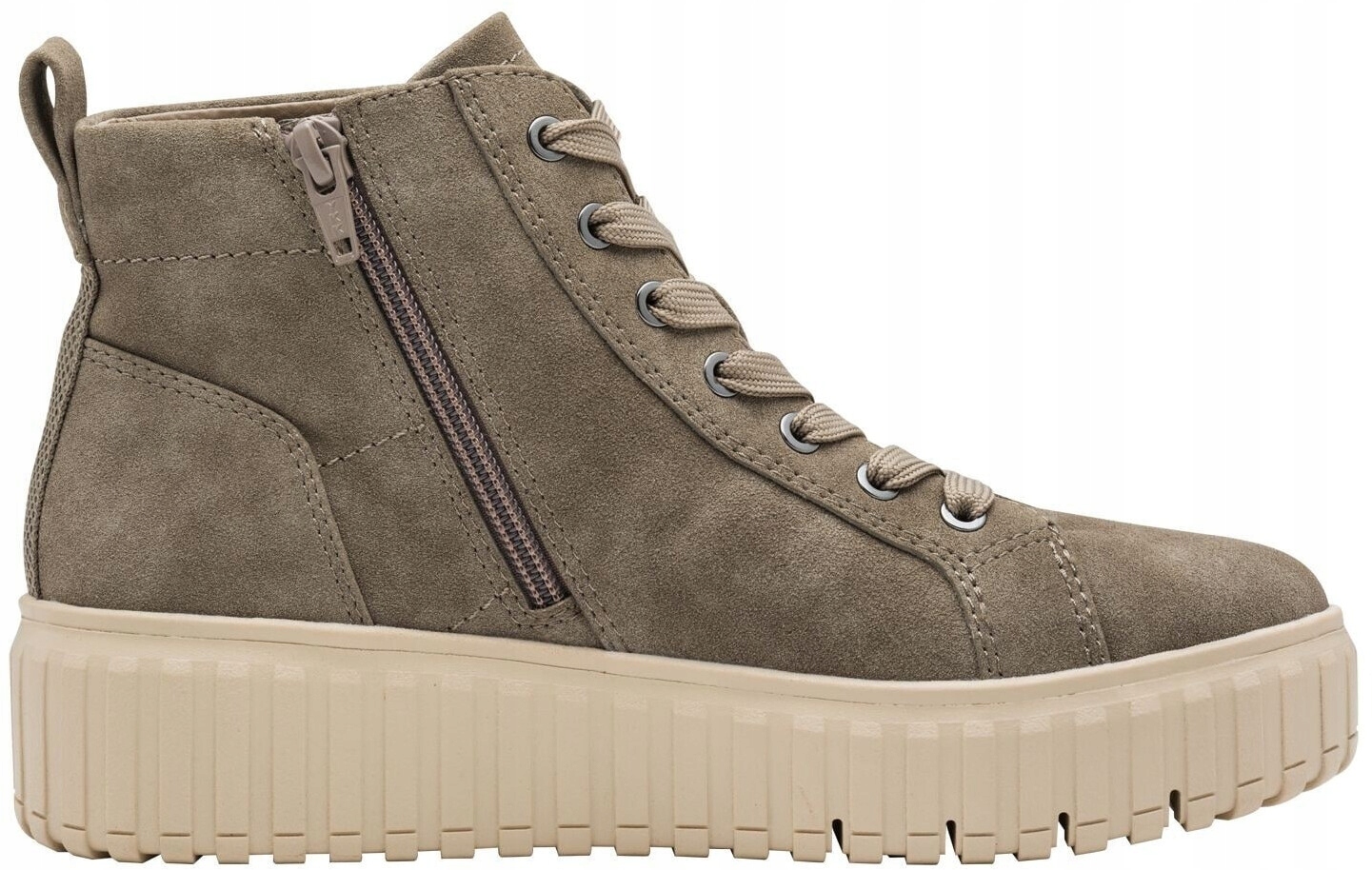 Jana Dámské Kotníkové Boty Se Zipem Na Klínku V Šedé Barvě 41 6CA