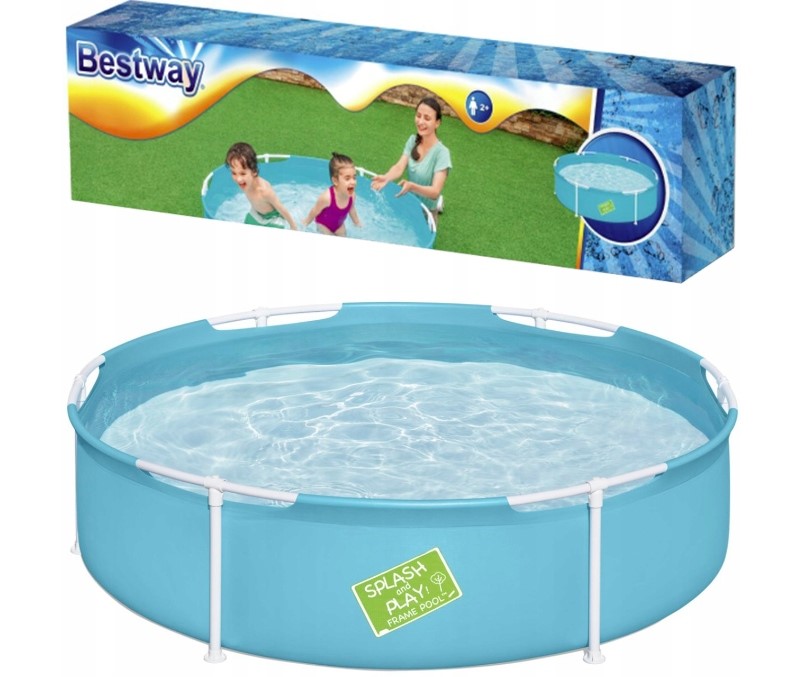 Basen stelażowy okrągły Bestway 152 x 152 cm
