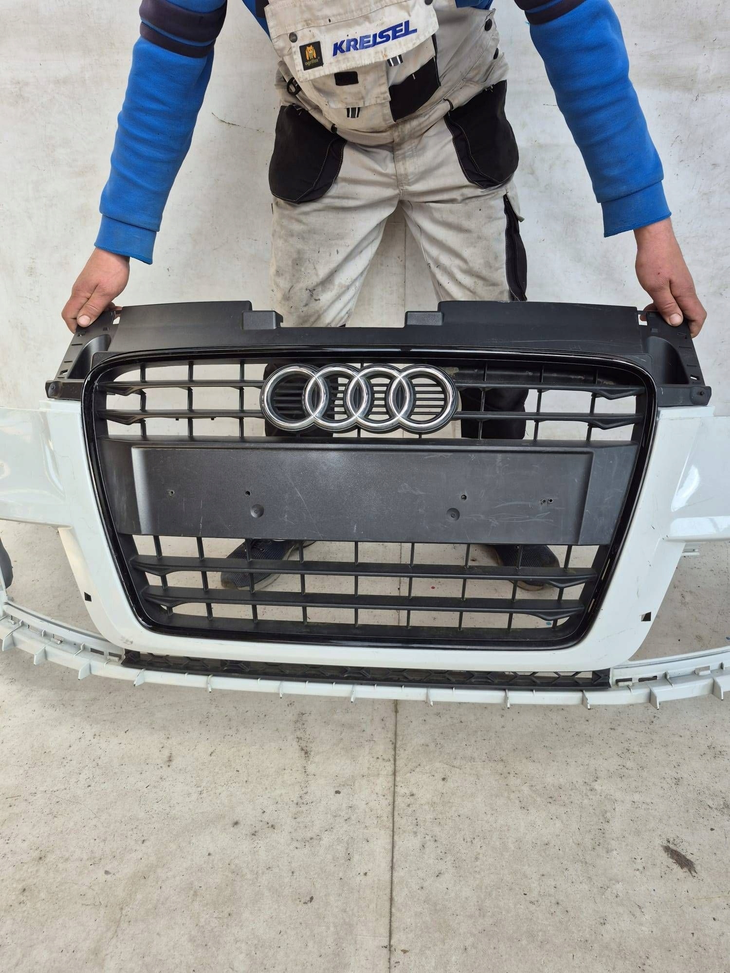AUDI TT S-LINE TTS 8J LIFT 10- front bumper front SPR 8J0807437F