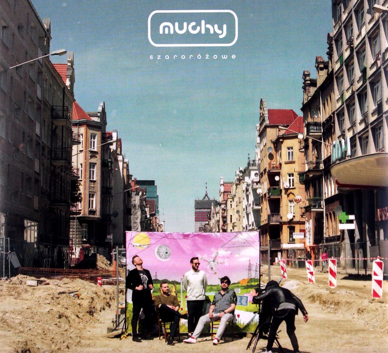 Muchy: Szaroróżowe [CD]