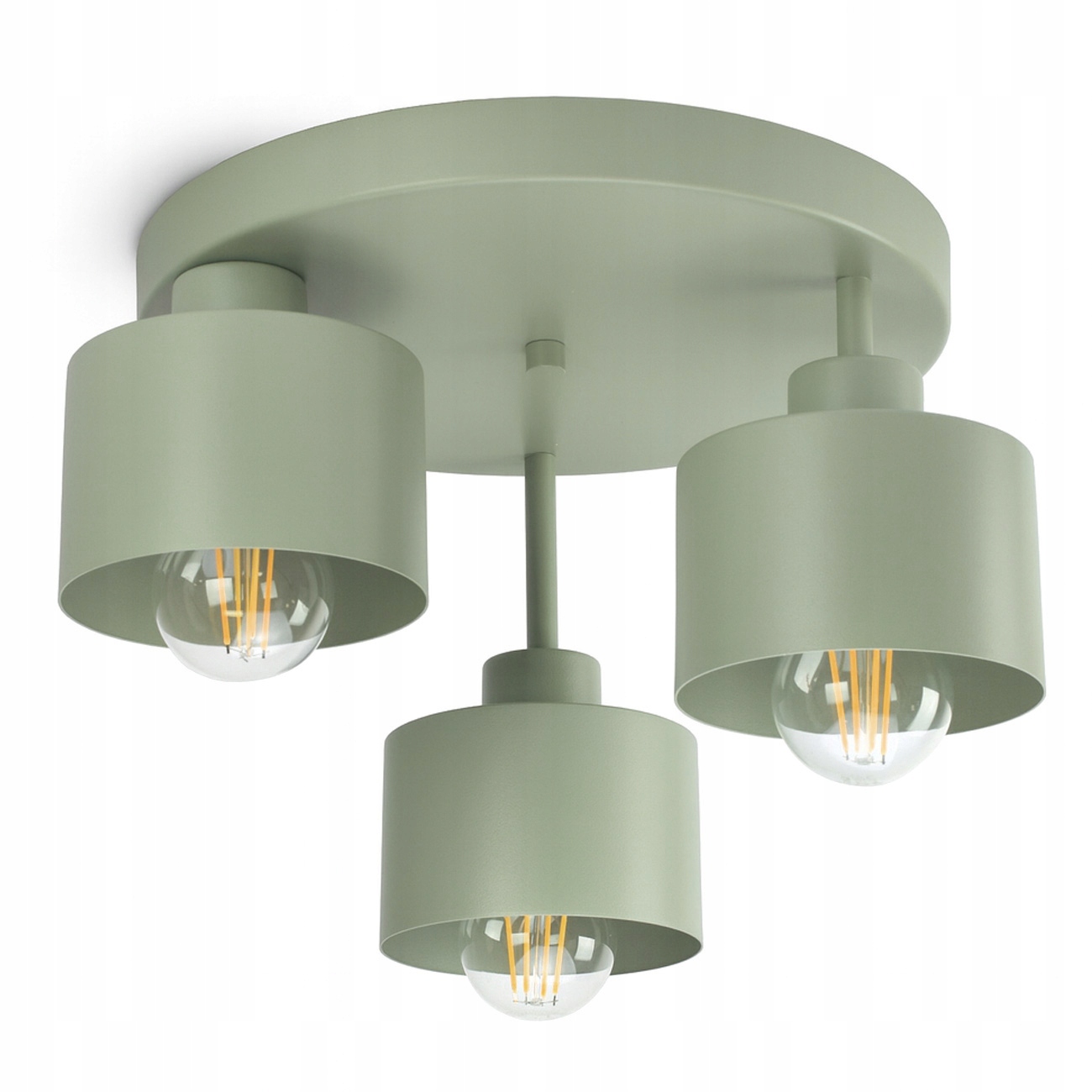 Stropní svítidlo Stropní Svítidlo Chandelier Olivově Šalvěj 3xE27 382-E3 Spot