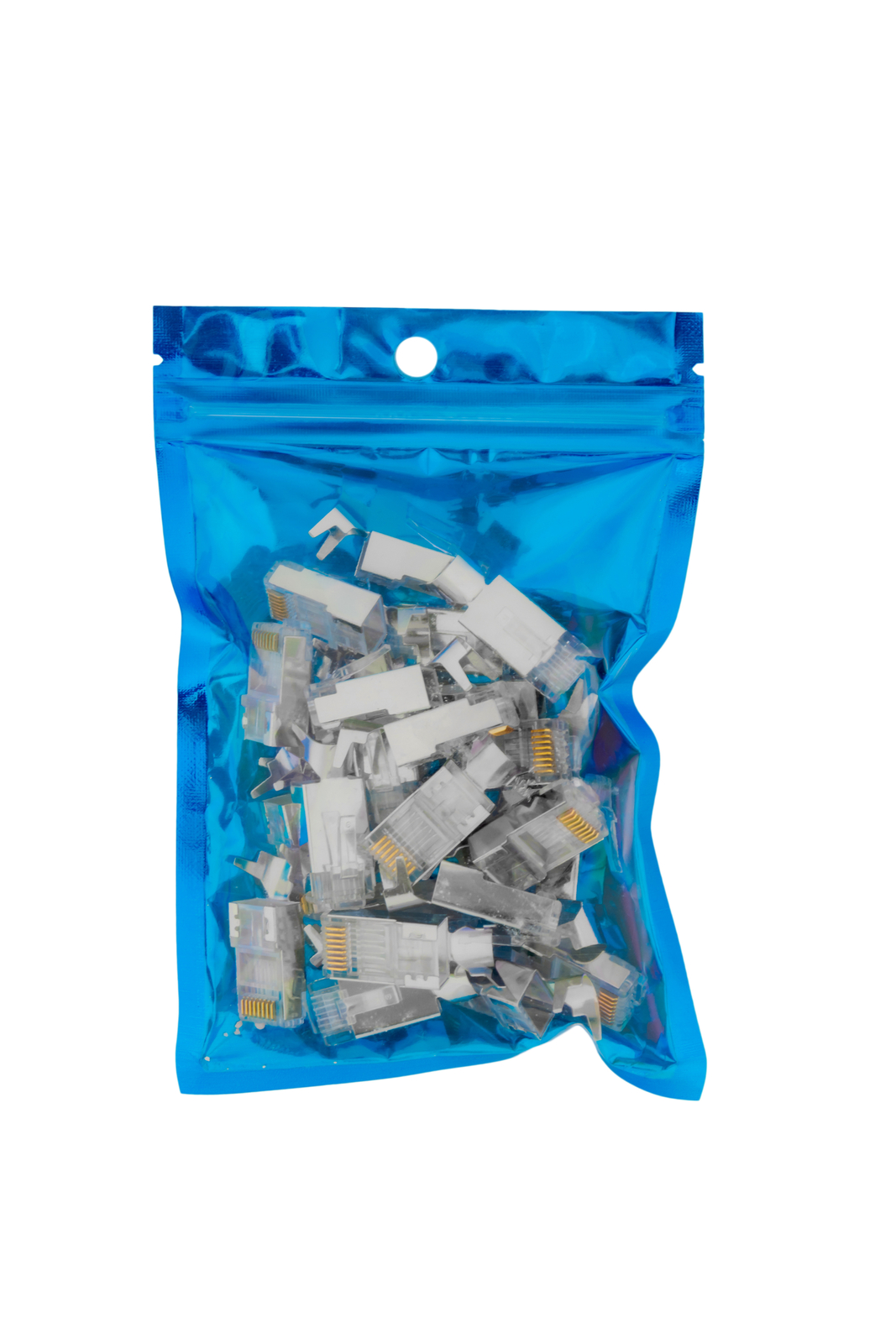 Průchozí konektor RJ45 kat7 Ftp PT-RJ457FT-15 50 ks