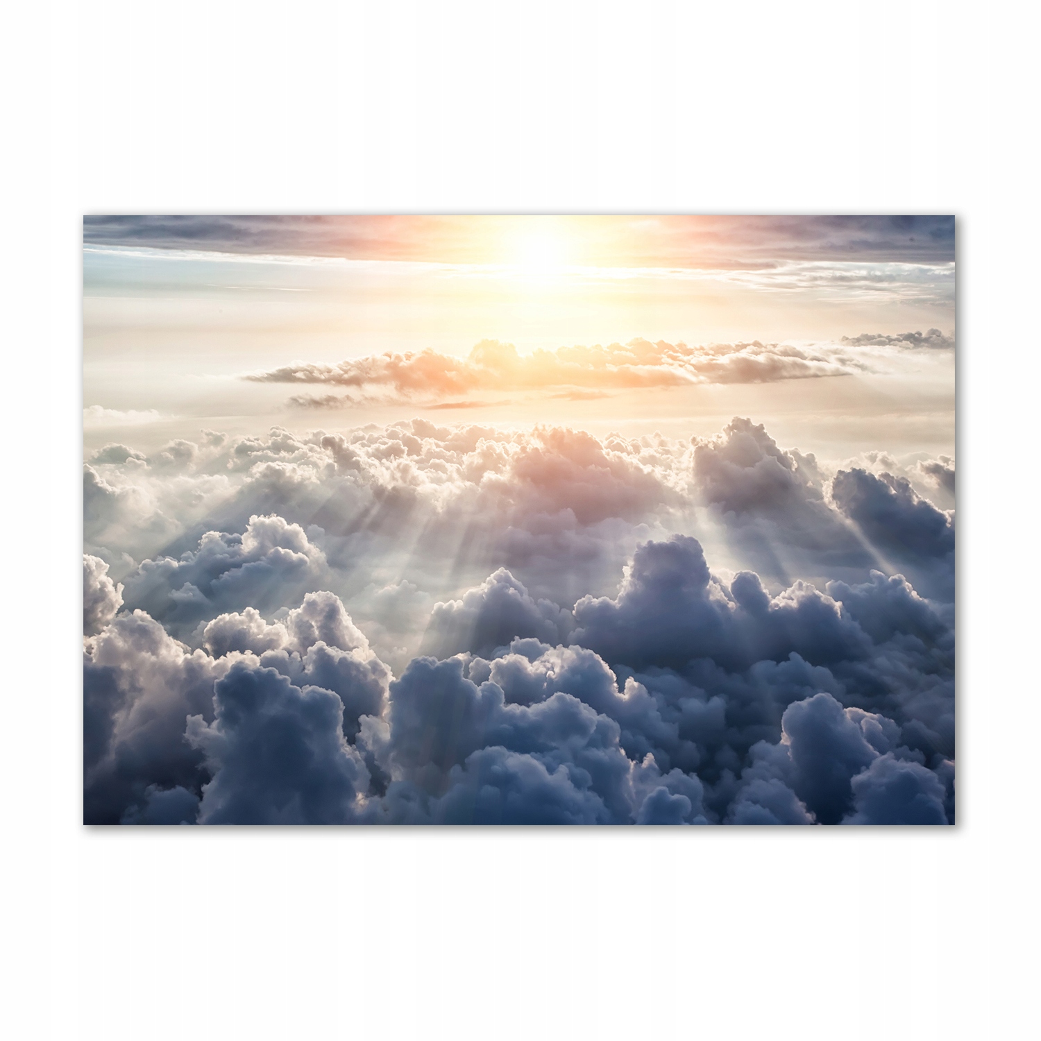 

Foto obraz szklany Chmury z lotu ptaka 100x70