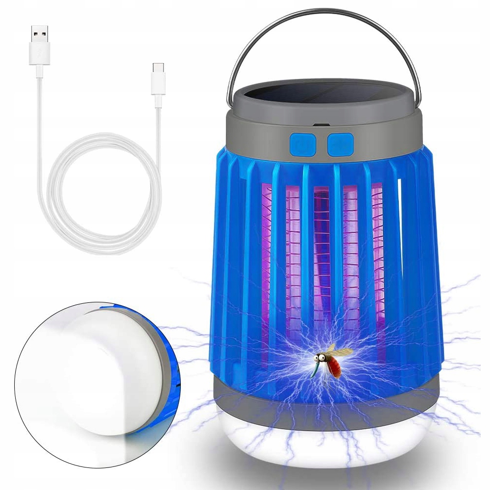 

Lampa Owadobójcza Uv Na Komary Ćmy Muchy Owady