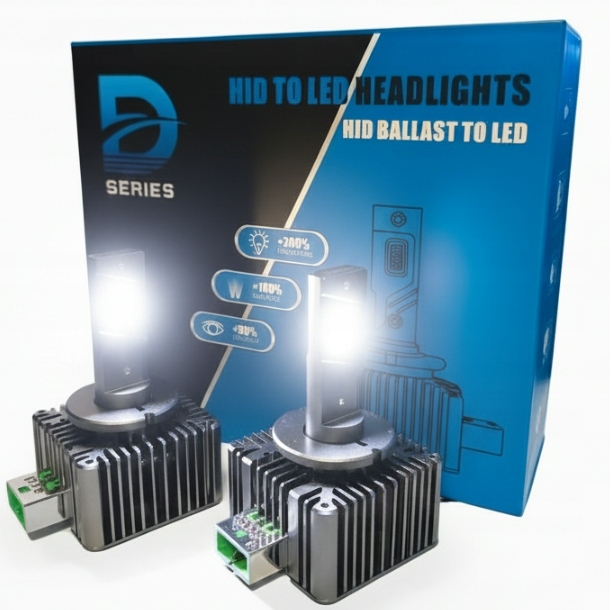 Žárovky D8S Led Xenonové Vlákno Hořák Plug&play Xenon 6000K Canbus