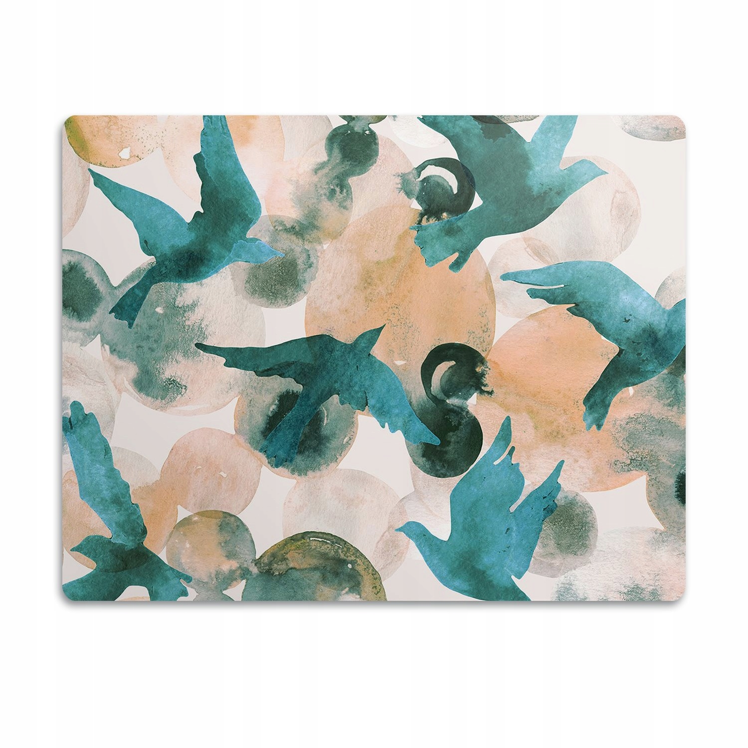 Podložka pod záchod pro kočky Malované ptáky 60x40 cm