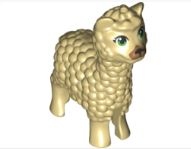 

Lego Zwierzę Friends Lama Alpaka Beżowa 65405pb02