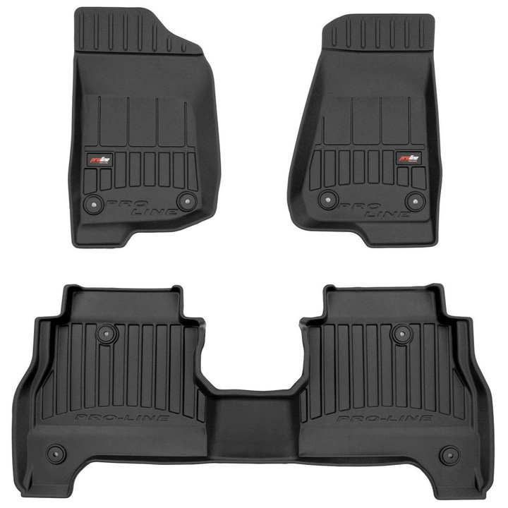 

Dywaniki Gumowe Jeep Gladiator od 2021- Korytka 3D