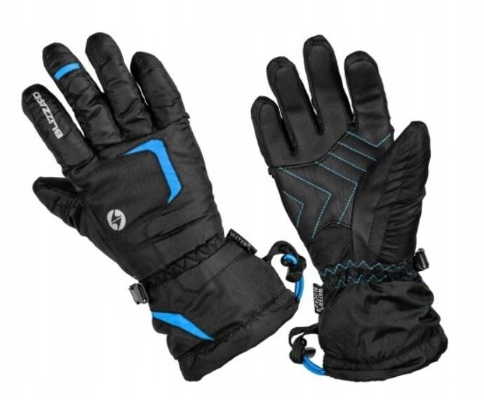 Dziecięce rękawice Blizzard Reflex Jr 5 niebieski
