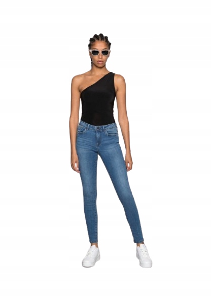 Vero Moda Dámské Džínové Kalhoty Úzké Nohavice M/34 6BA