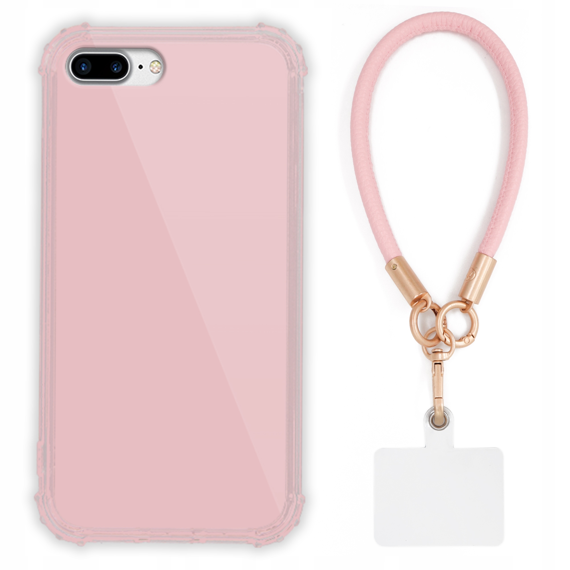 Pouzdro Pro Iphone 7 Plus Pouzdro Antishock Pinky Růžové vodítko Sada Odolné