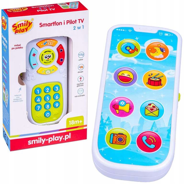 

Smily Play Smartfon I Pilot Tv 2W1 Edukacyjny 18m+