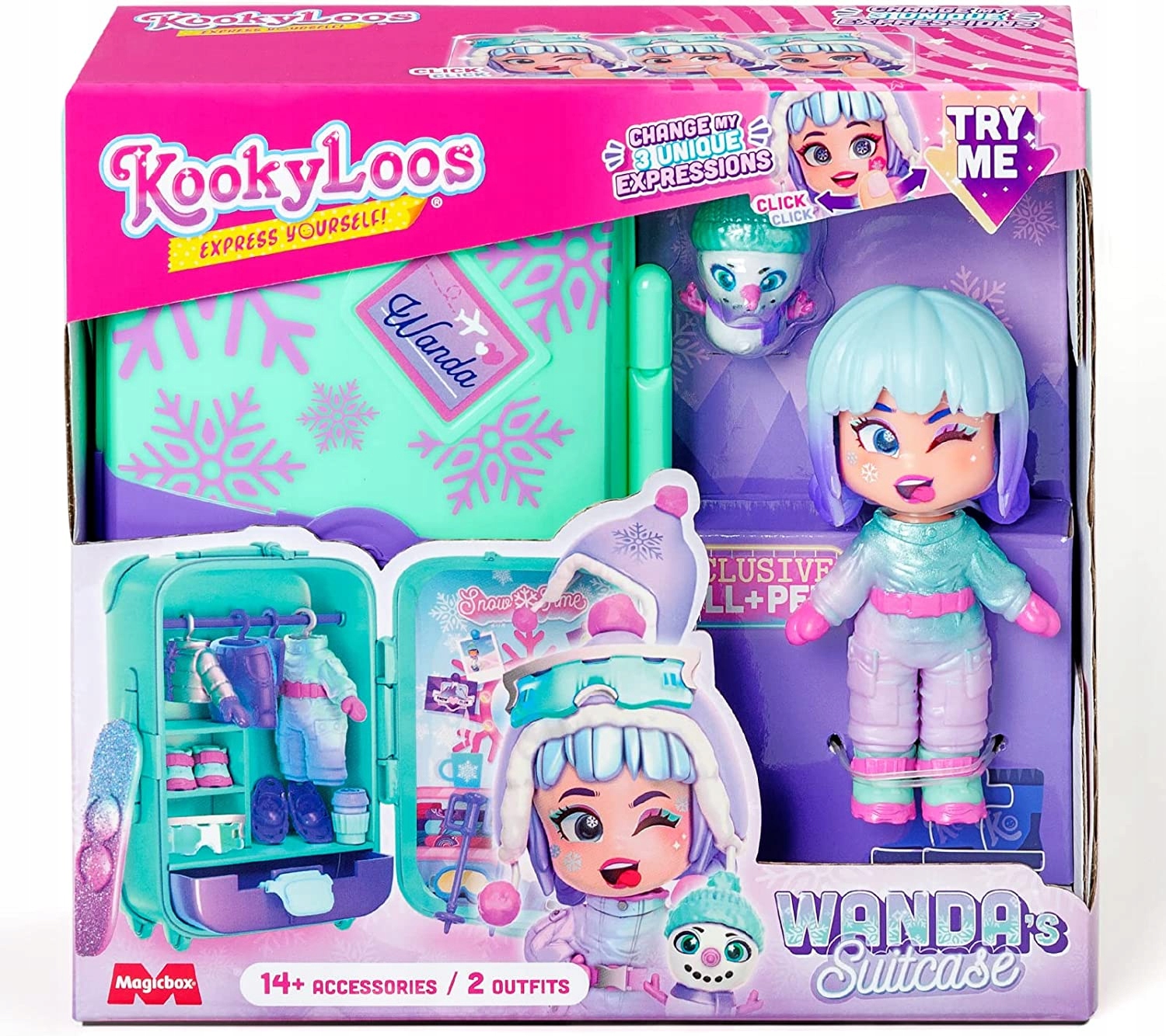 

KookyLoos Walizka Wandy Figurka Zwierzak